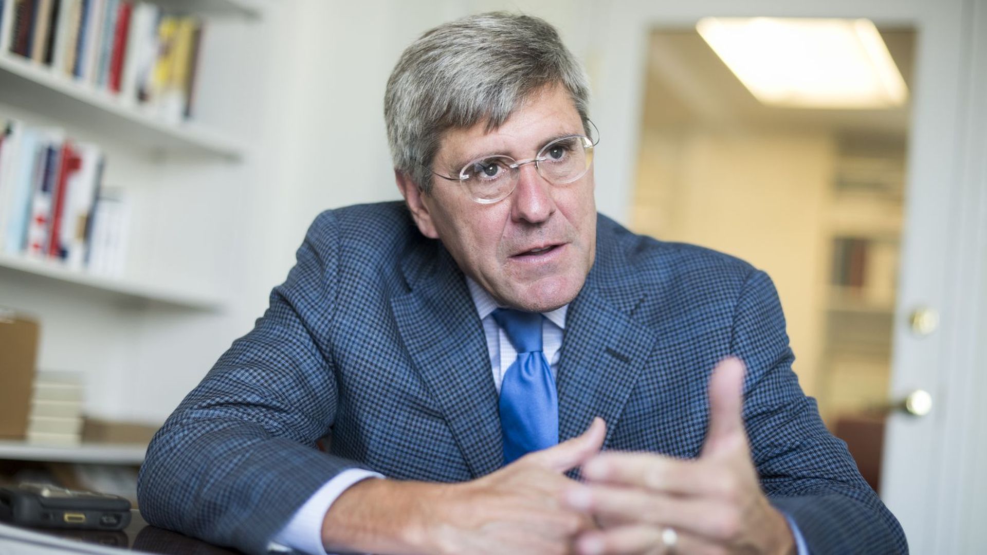 Stephen Moore says his critics are "pulling a Kavanaugh against me" after controversial writings of his from the 2000s were uncovered.
