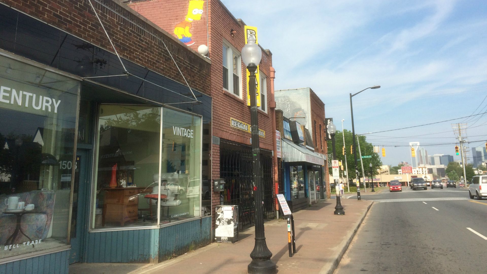 Bart Simpson graffiti