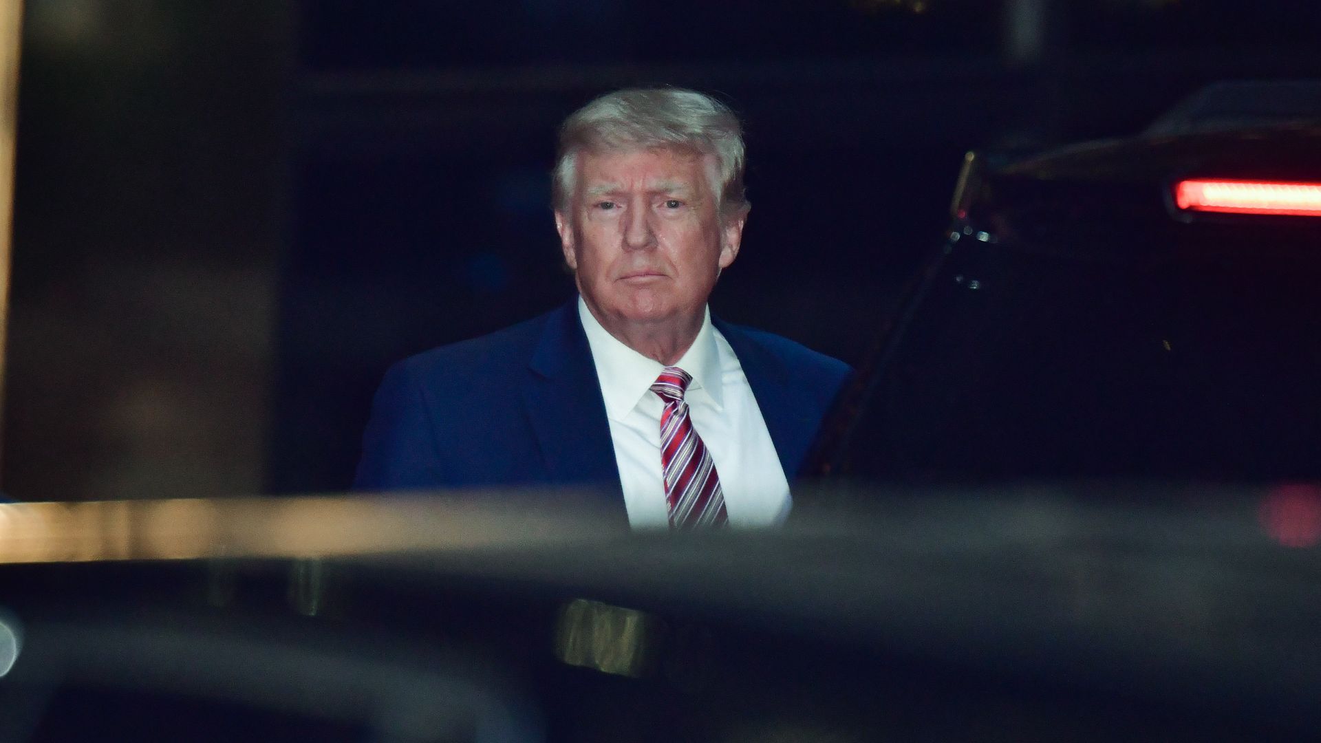 Photo of Donald Trump looking at the camera