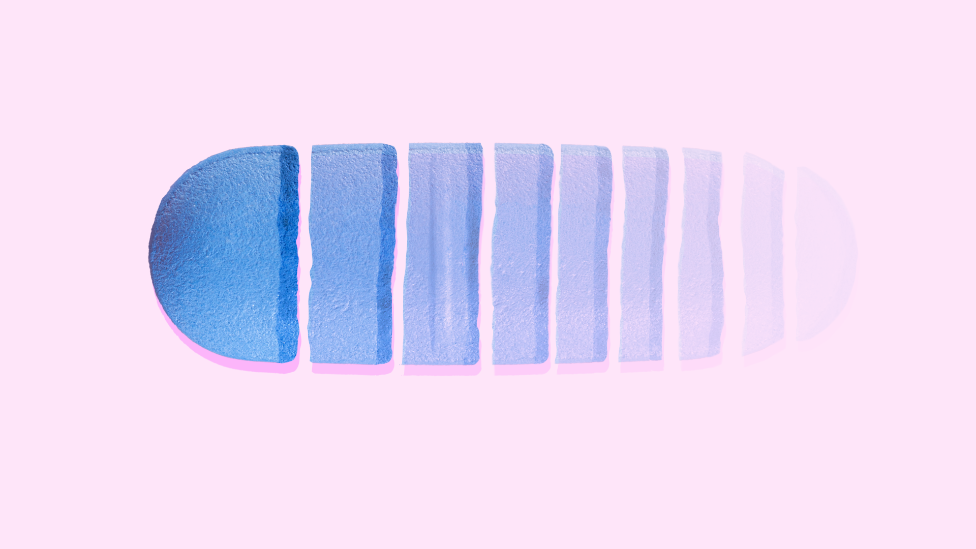 An illustration of a prescription pill fading.