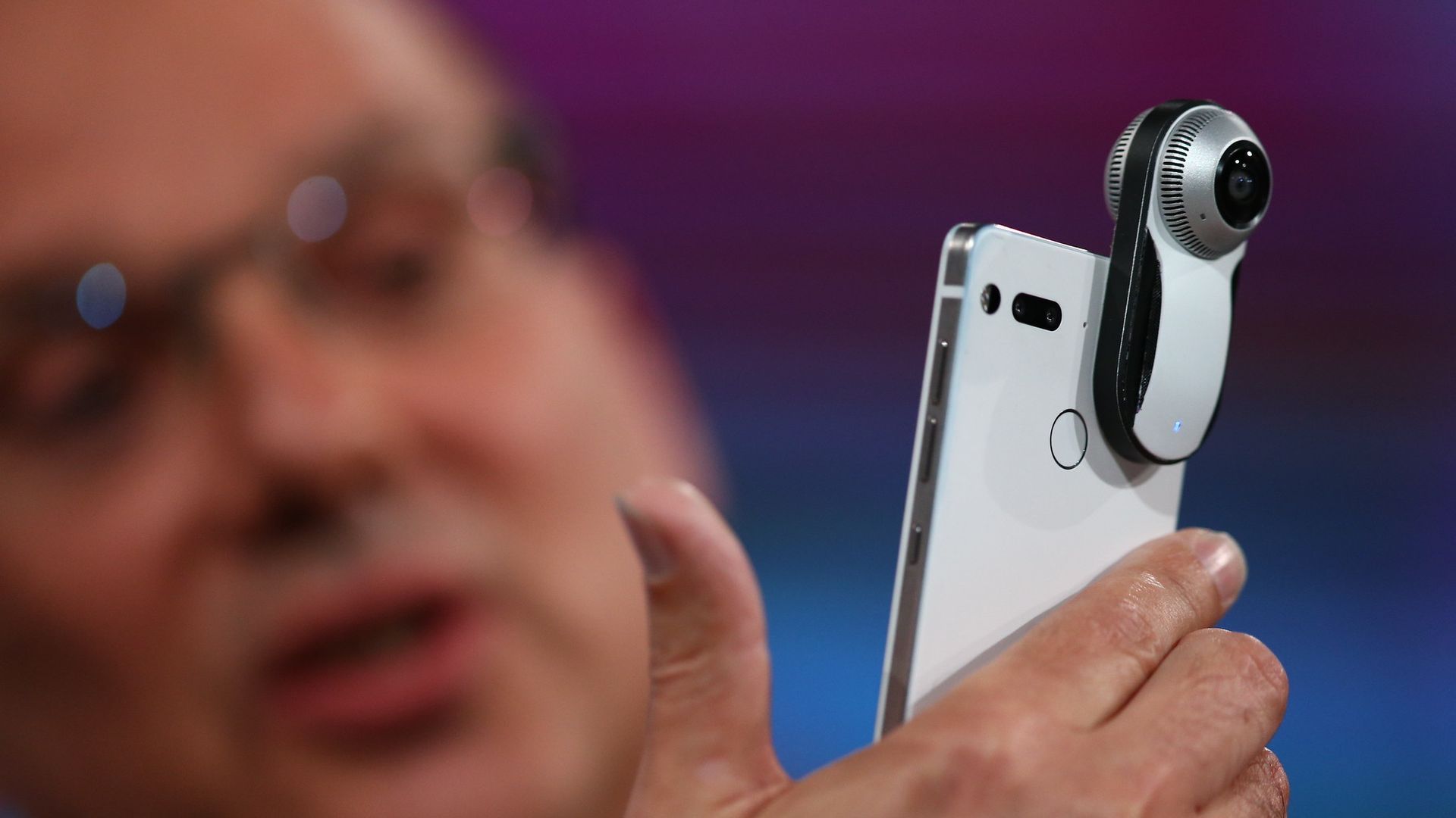 Andy Rubin debuts the Essential Phone at Code Conference 2017