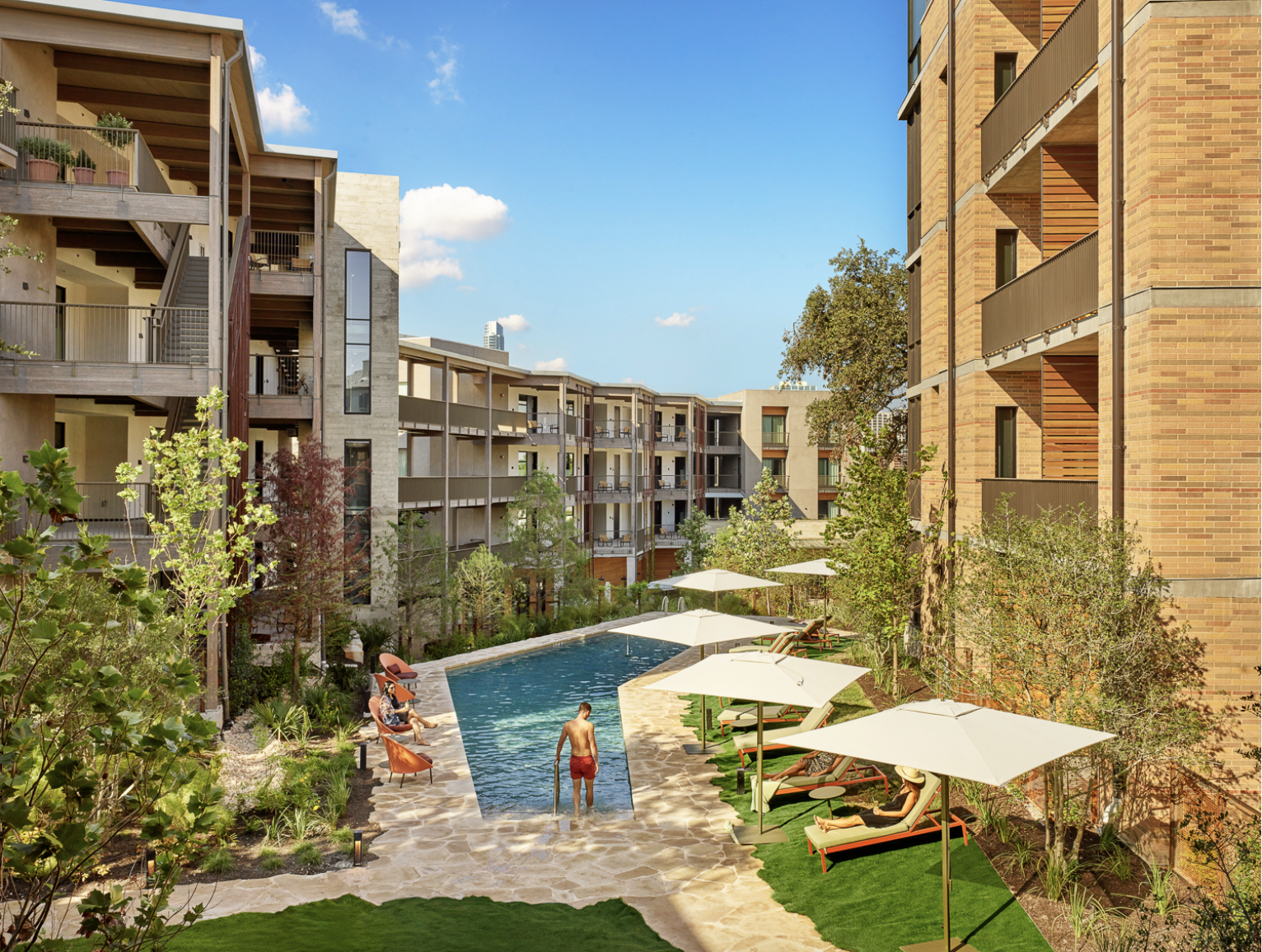 A photo of Hotel Magdalena's pool