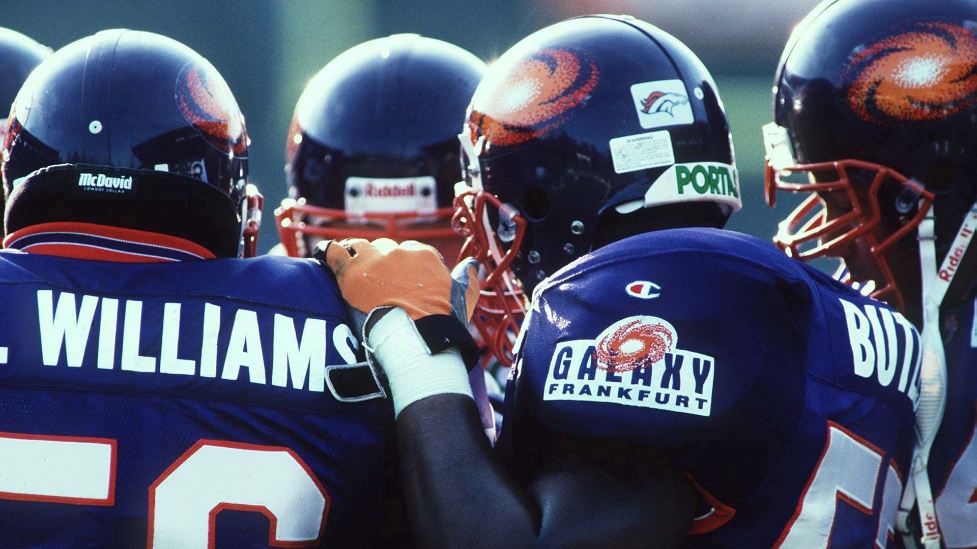 Frankfurt Galaxy players
