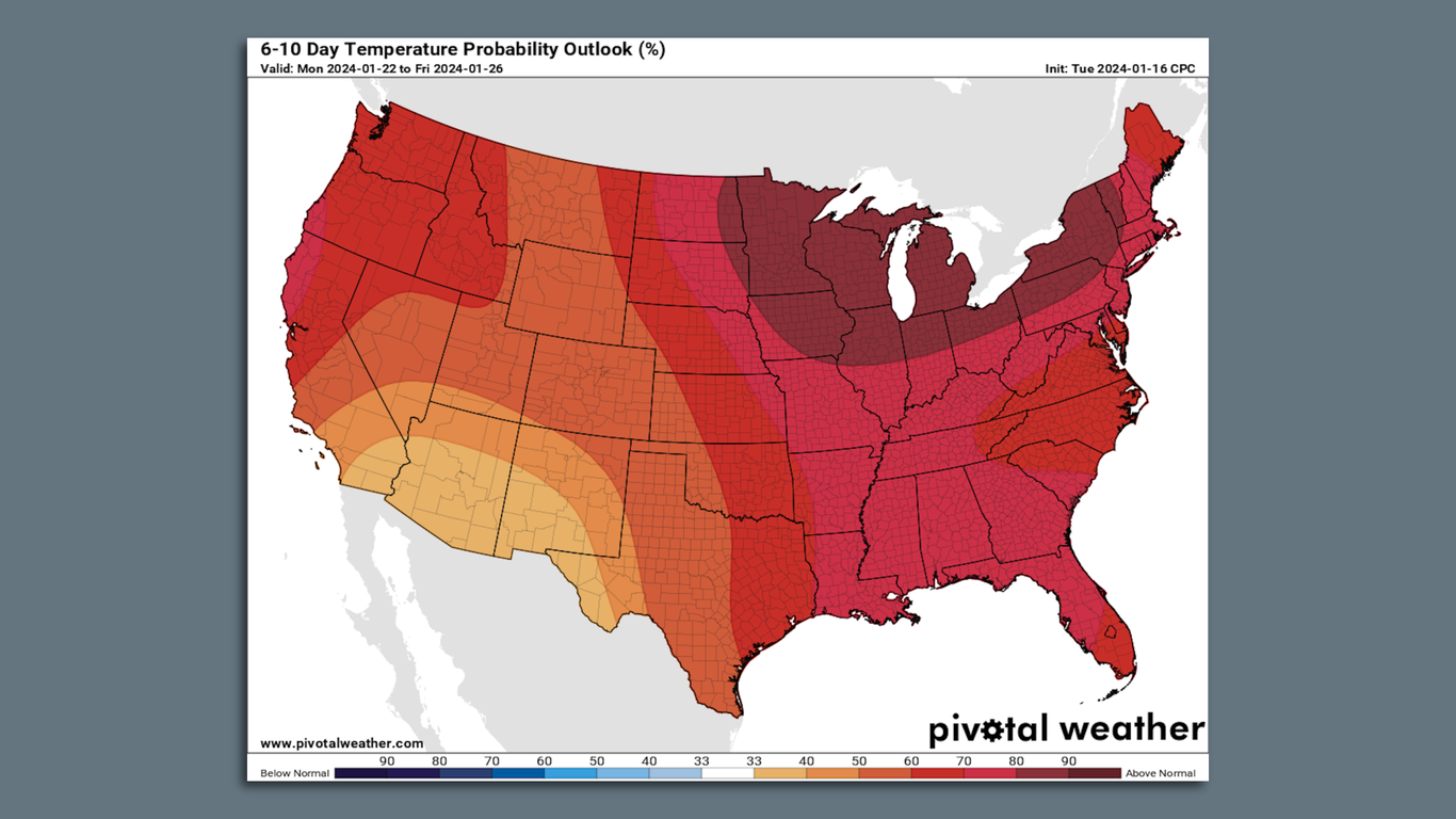 Warmup is in sight for the U.S. after one more Arctic blast