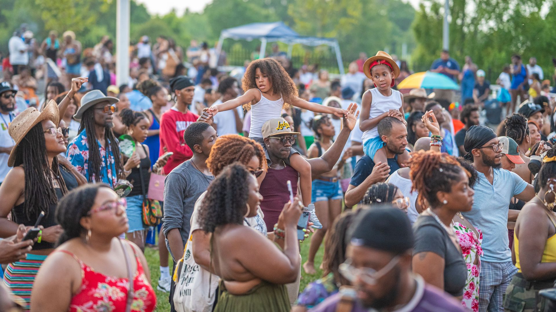 BLACK: A Festival of Joy crowd