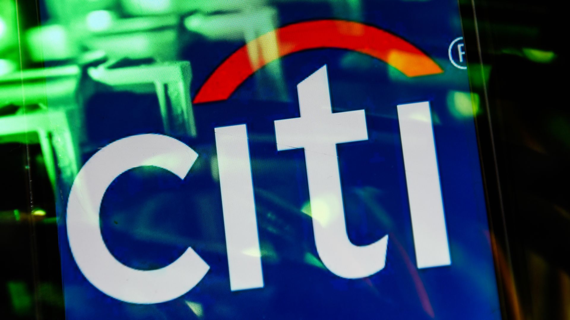 An image of the Citibank logo. 