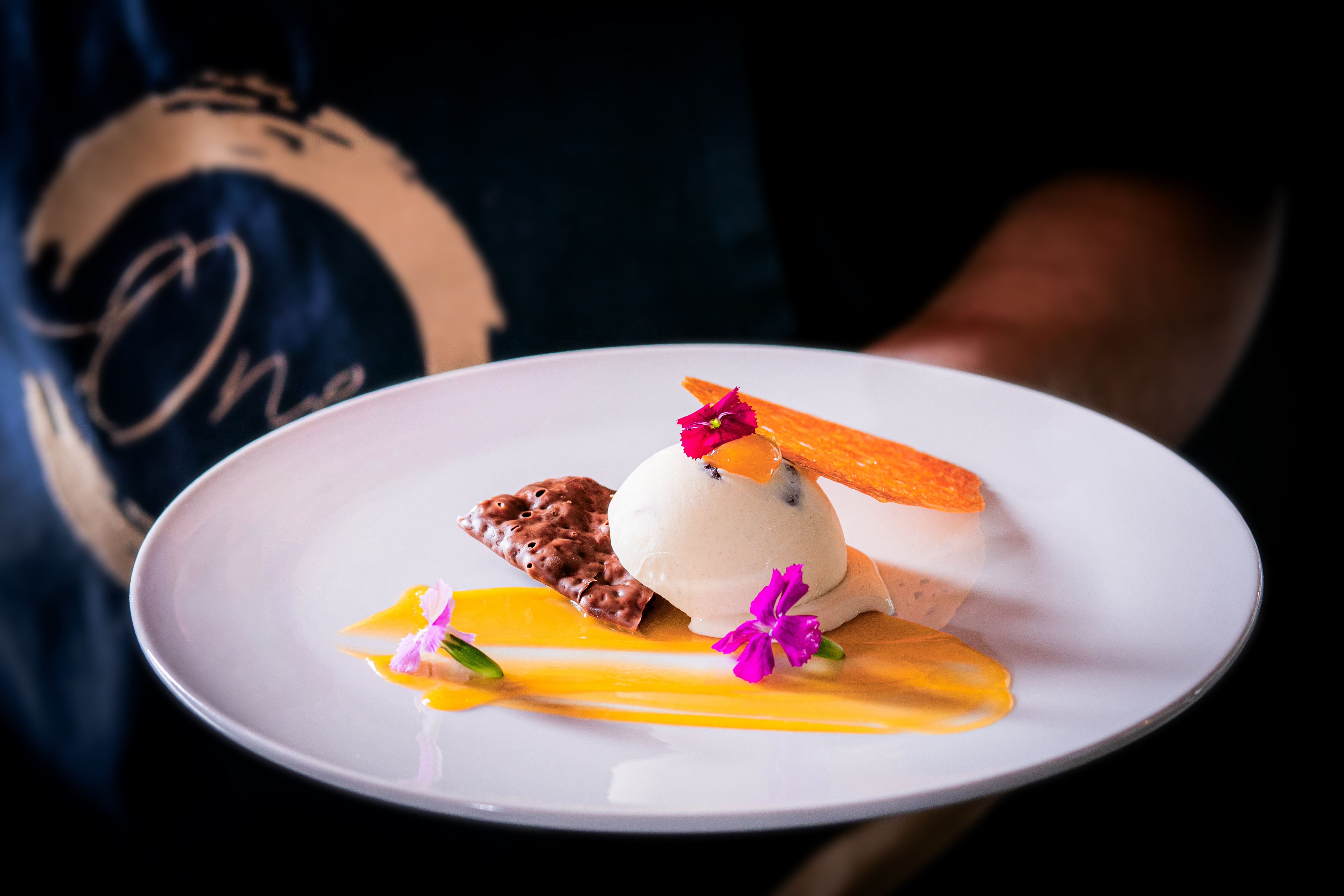 Goat milk ricotta ice cream from One by Spork in Pittsburgh