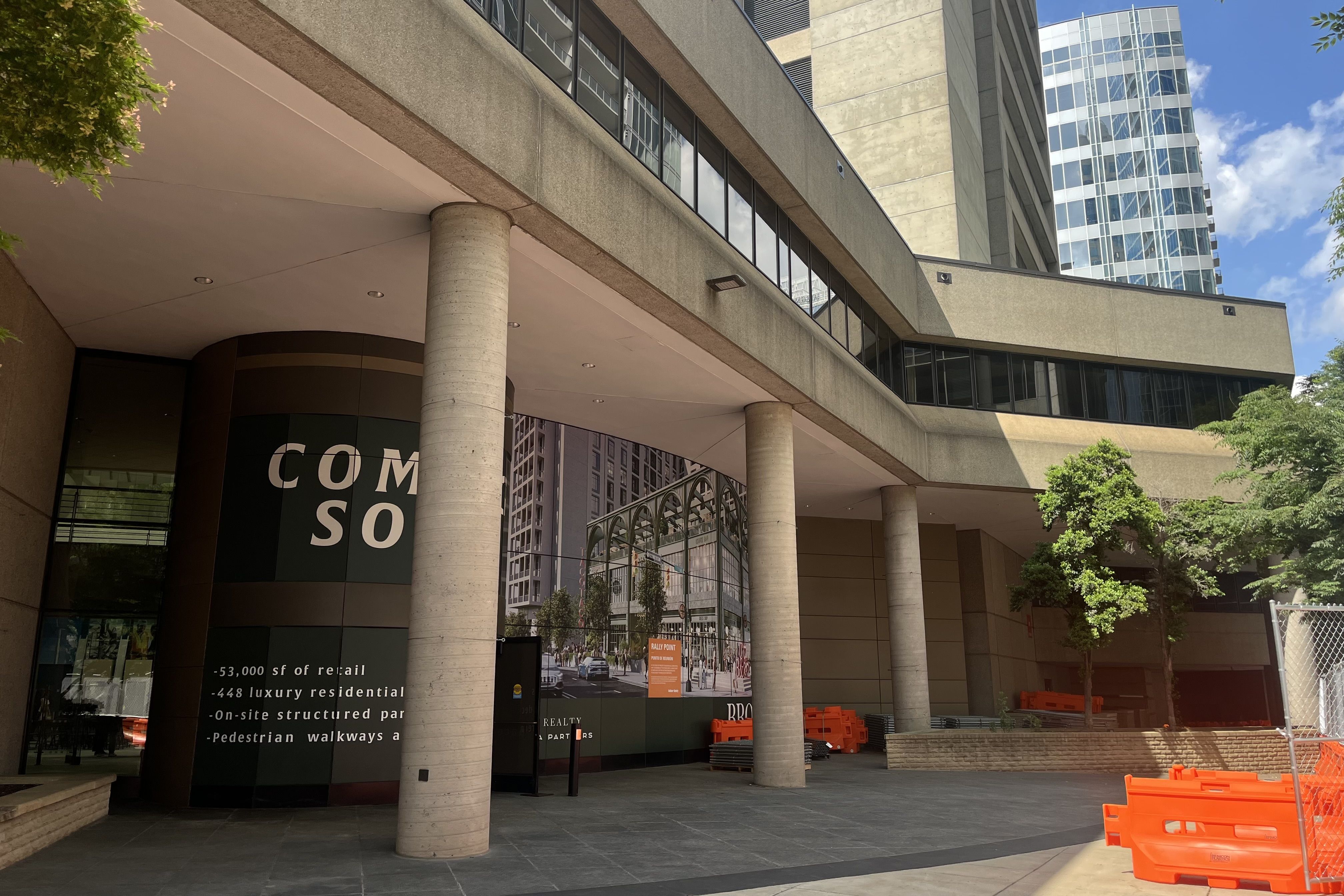 entrance to a building