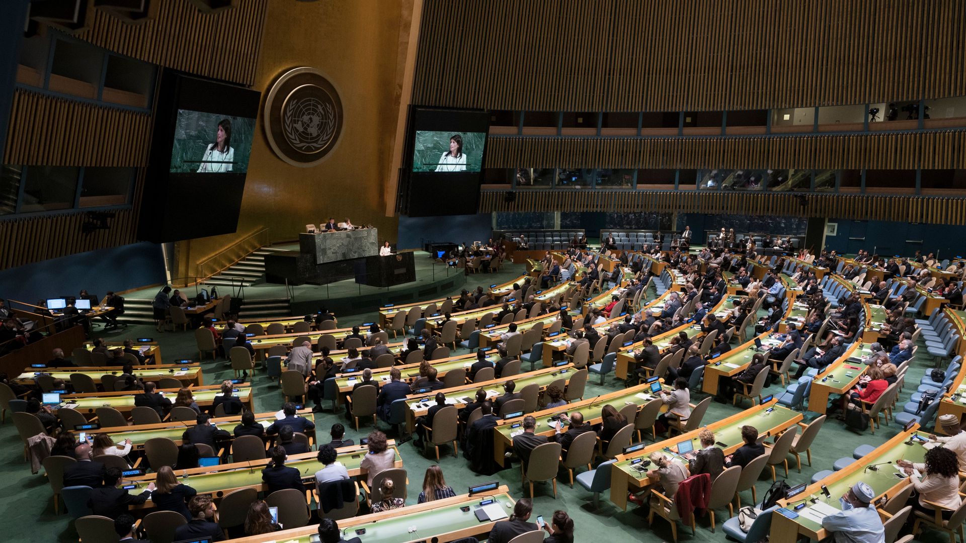 The U.N. General Assembly