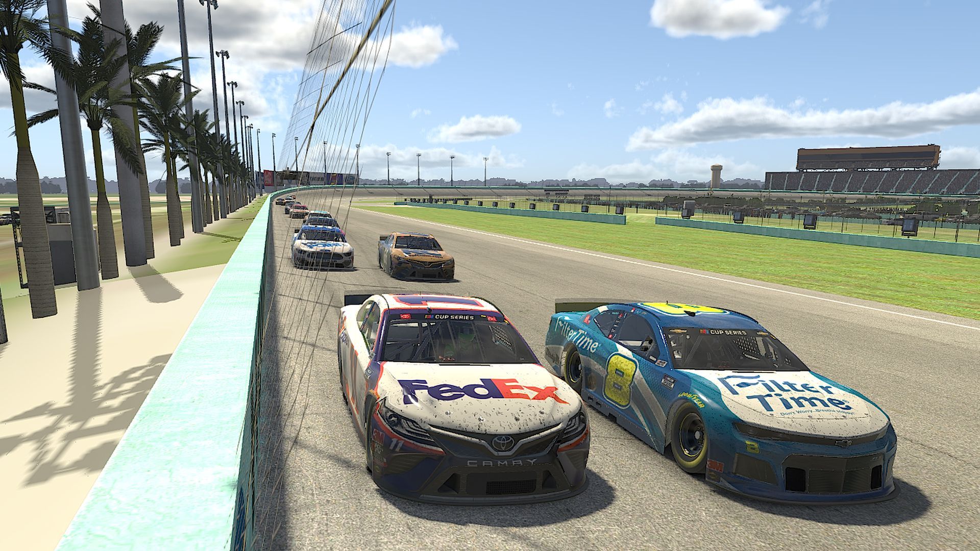 A racing game