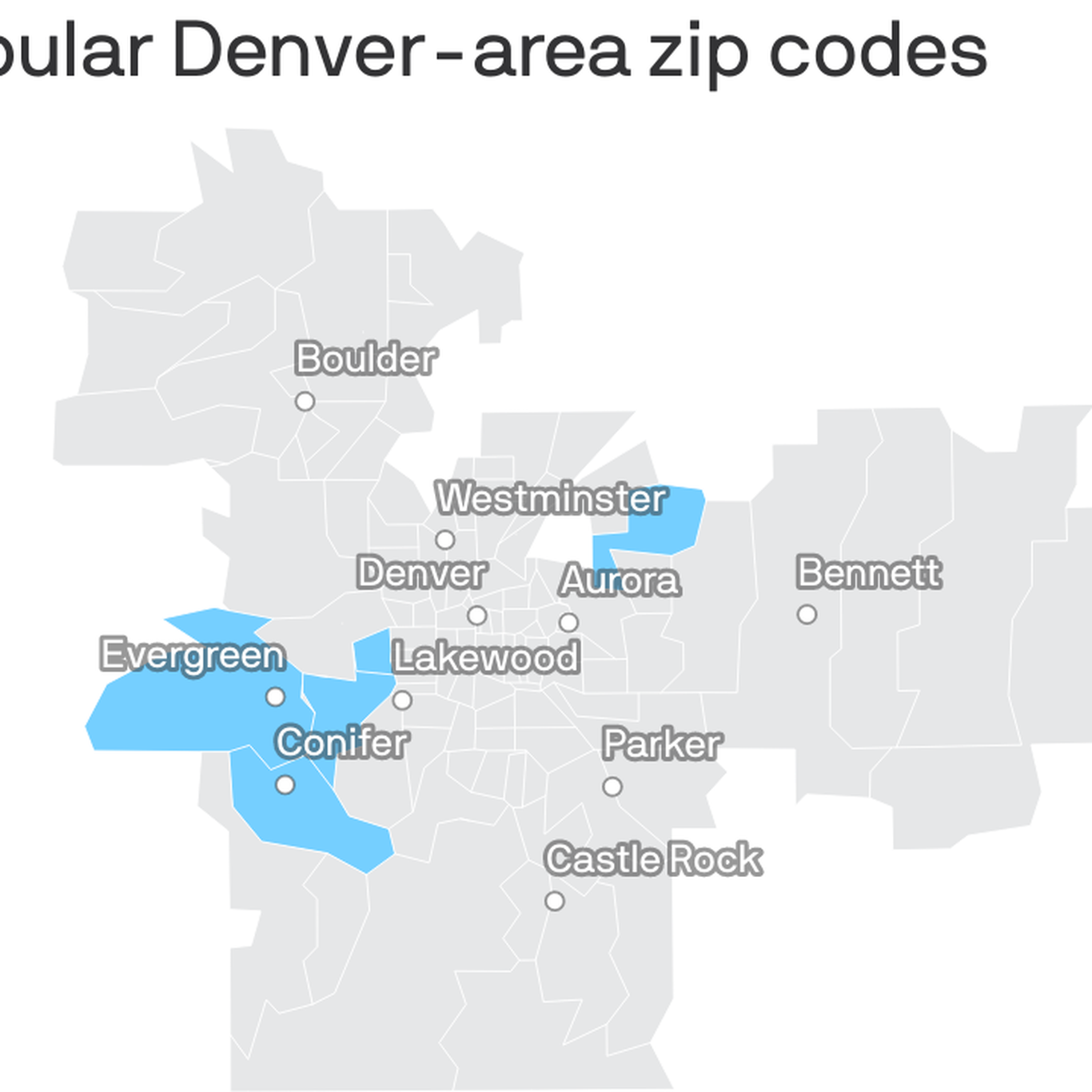 Cherry Creek Denver Zip Code Map Metro Denver Zip Code Map Search