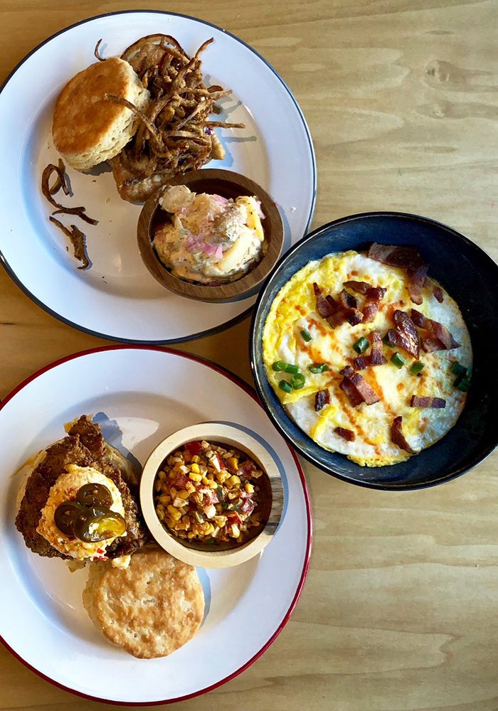 biscuits-and-grits-bowl-at-holler-and-dash