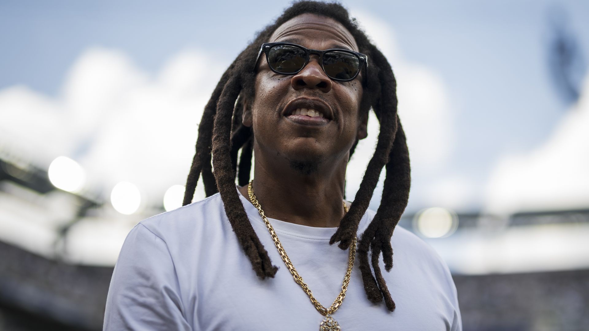 Rapper Jay-Z at last year's FIFA Club World Cup