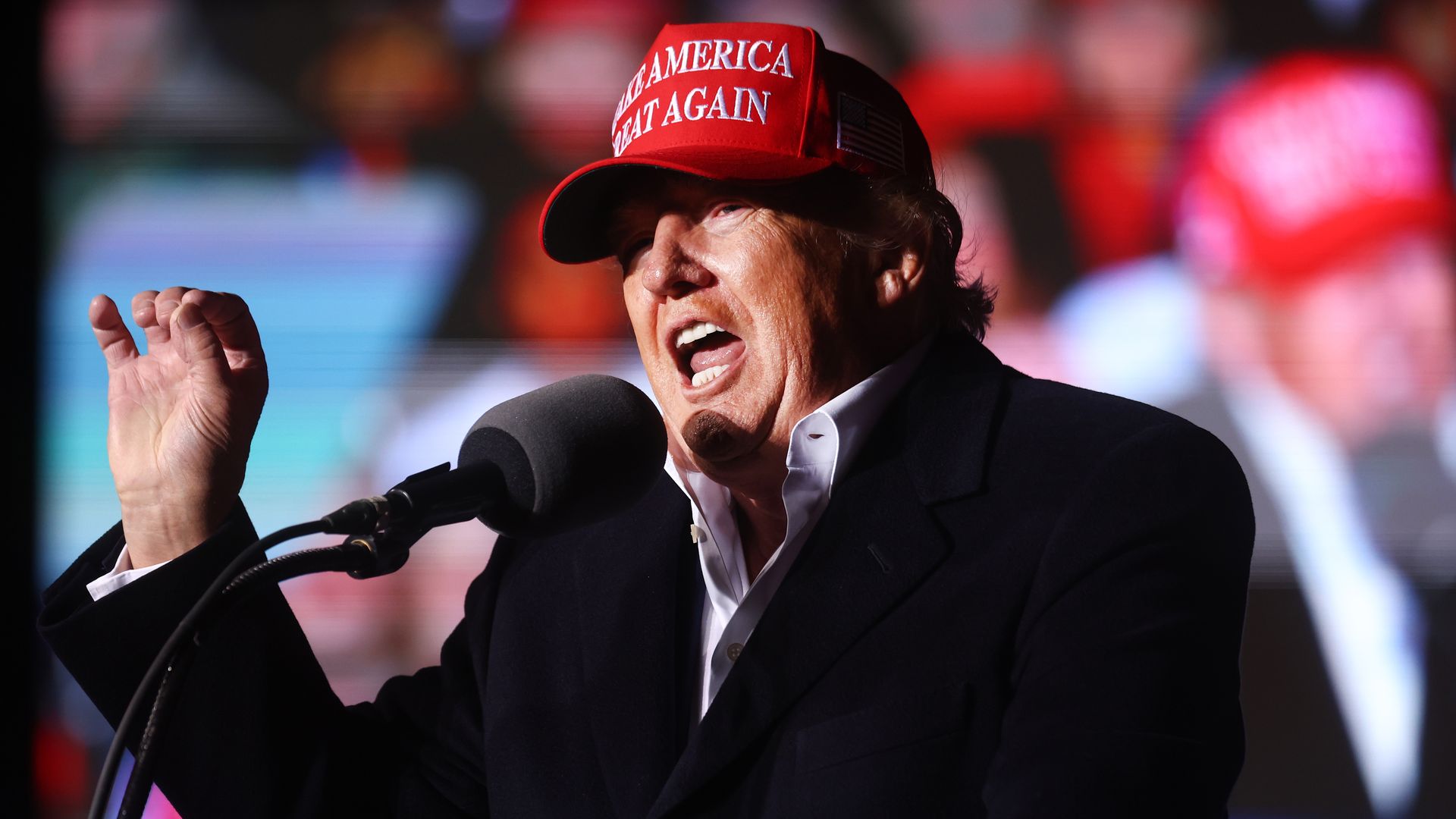 Photo of former President Trump.