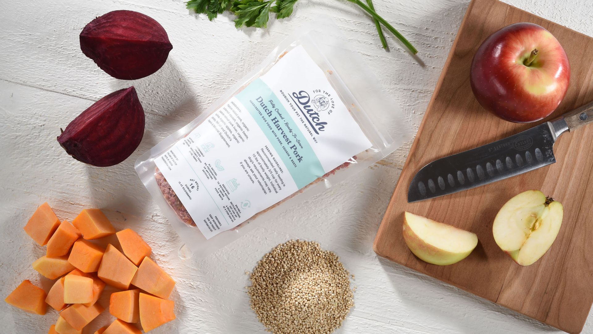 A collection of ingredients to make a hot dog