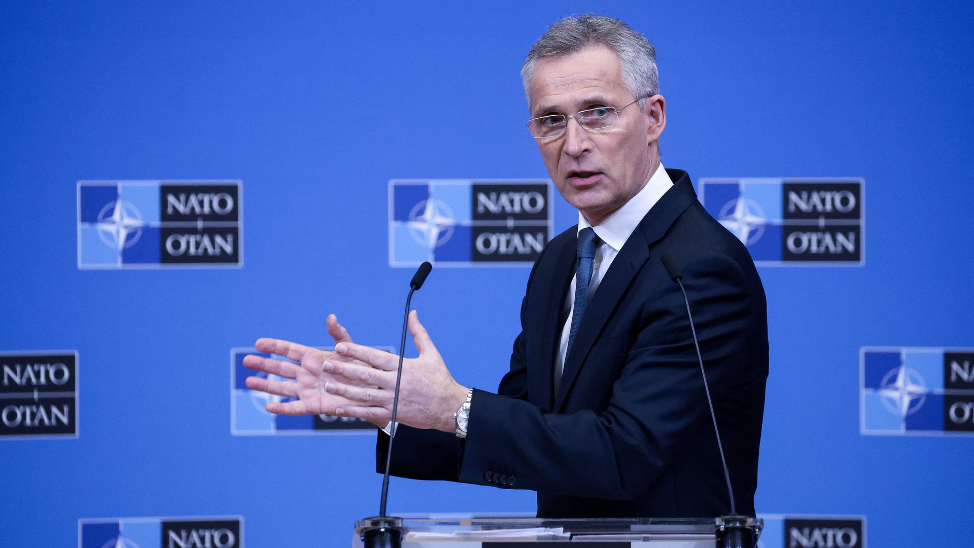 Picture of NATO Secretary-General Jens Stoltenberg