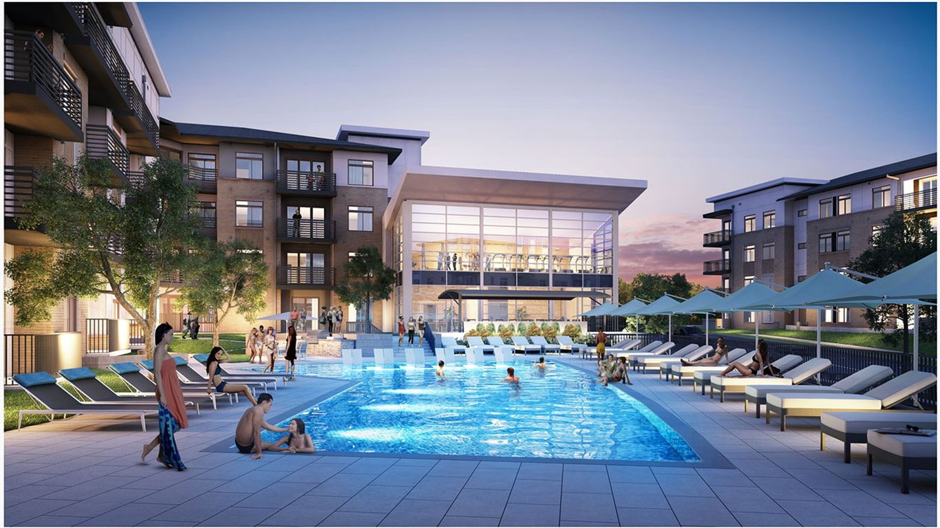 An amenity-rich, monster 260-unit apartment complex is opening within ...