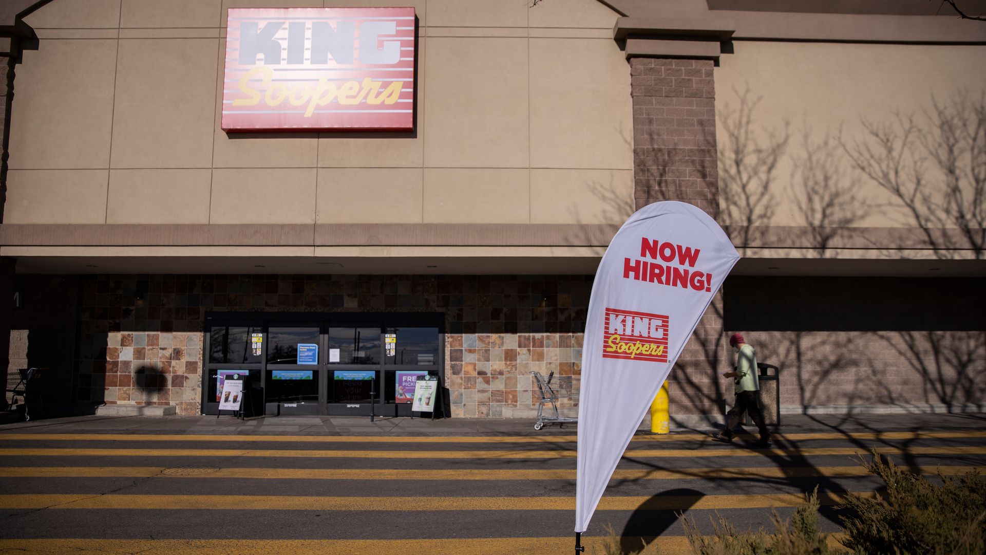 A King Soopers supermarket, owned by Kroger, in Louisville in 2022. Photo: Chet Strange/Bloomberg via Getty Images