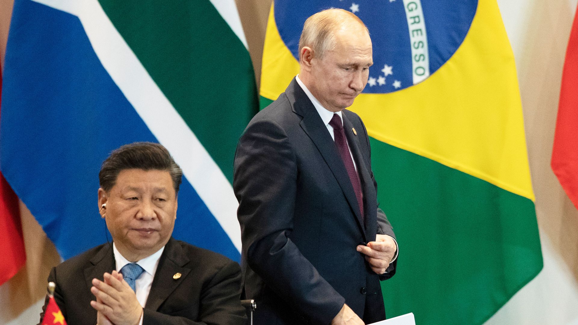 Xi Jinping and Vladimir Putin