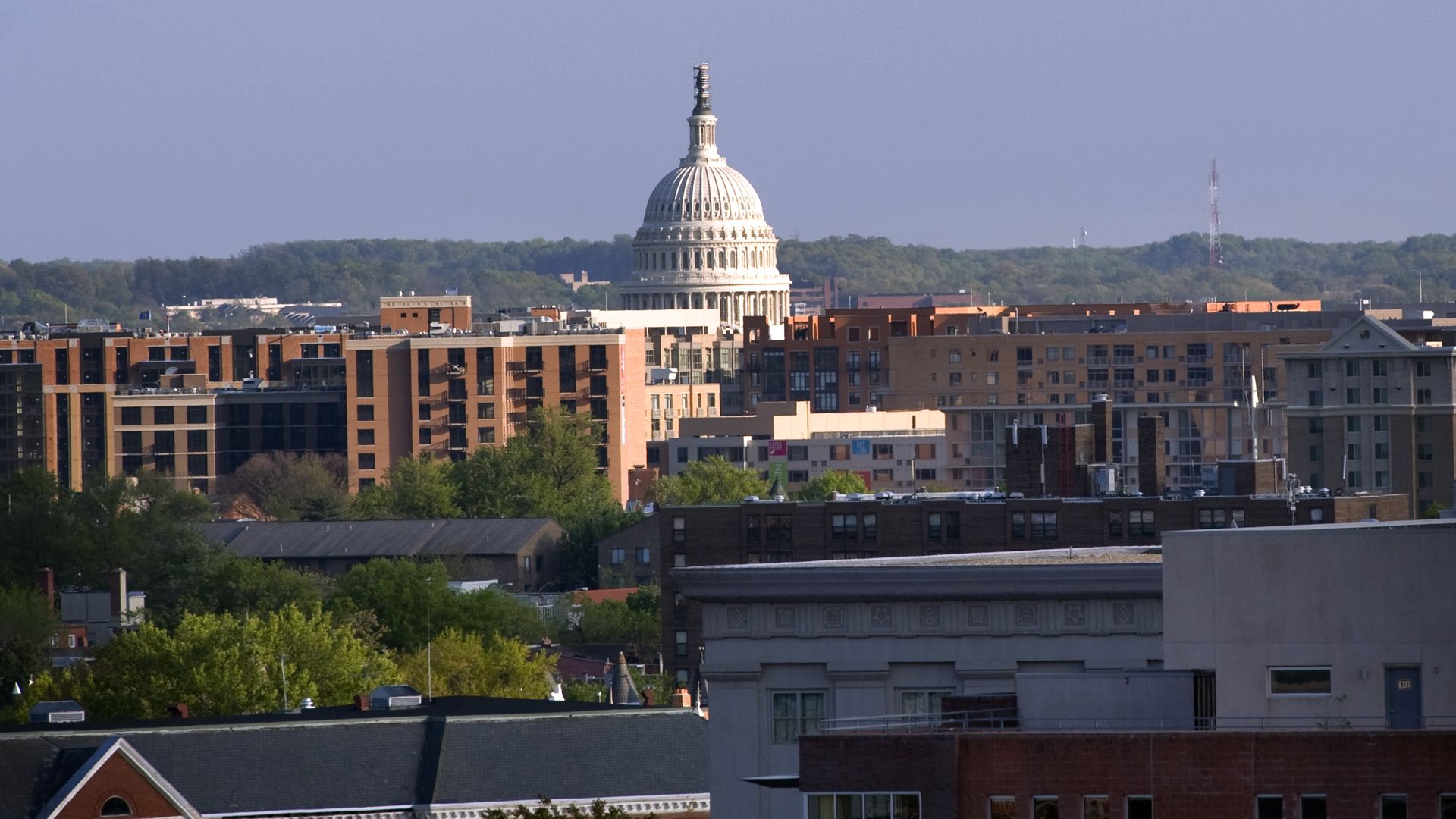 The Washington D.C., skyline