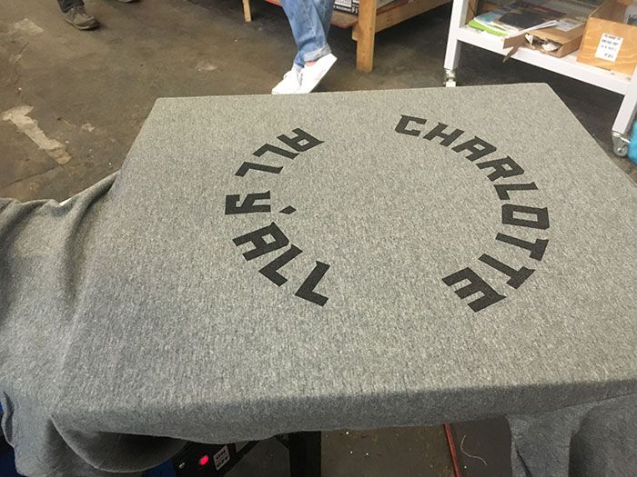 Charlotte t-shirt printing