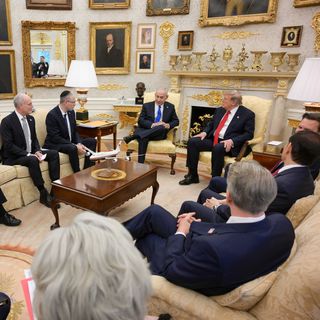 Trump, Netanyahu tout "productive" meeting after weeks of tensions