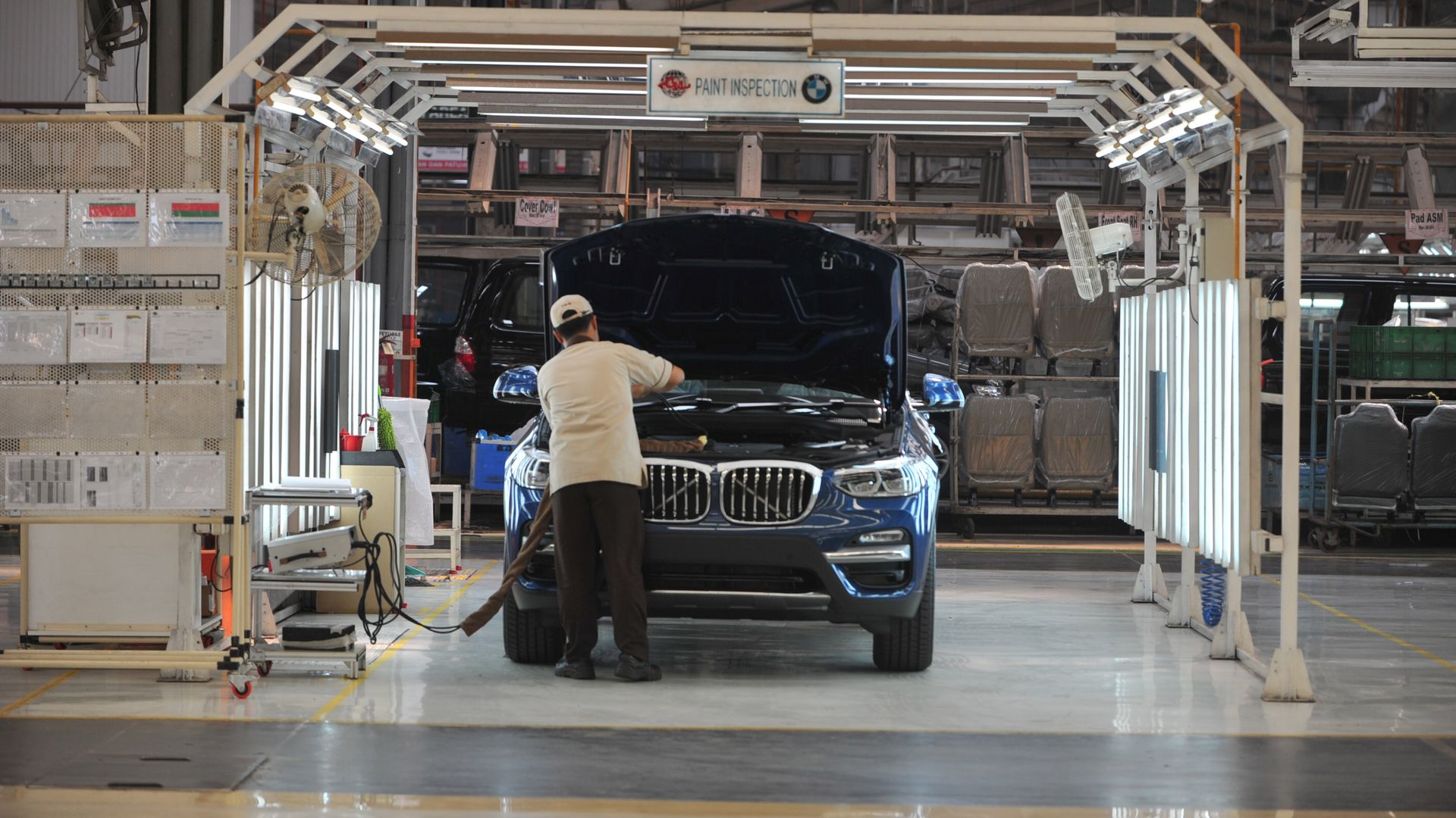 BMW plant in Jakarta.