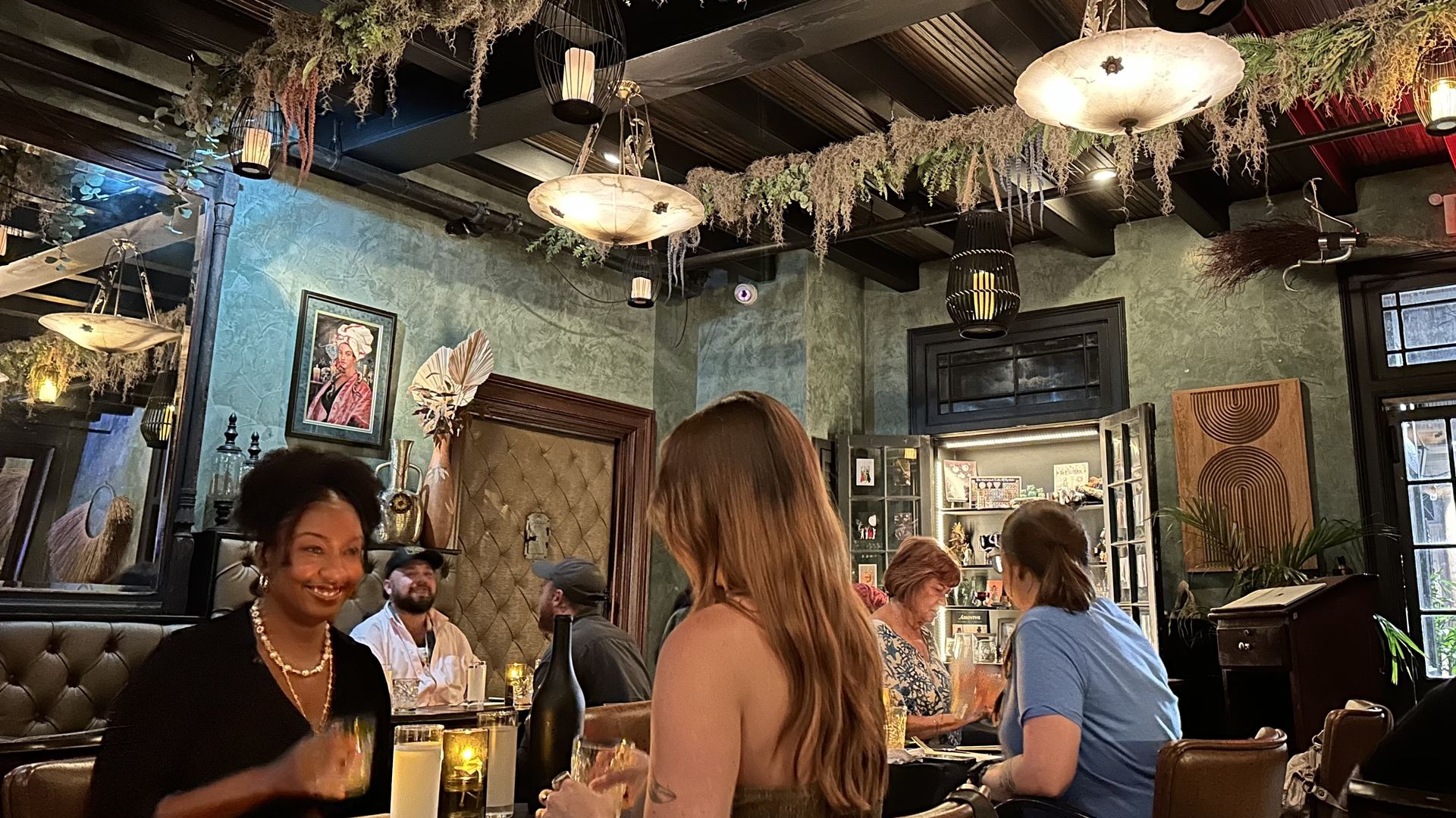 Image shows people dining at Tatlo