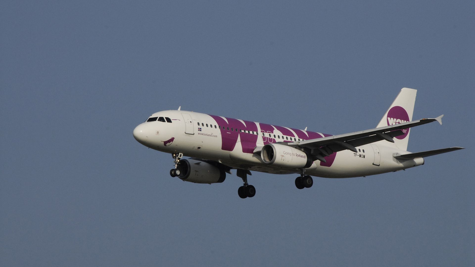 WOW air plane