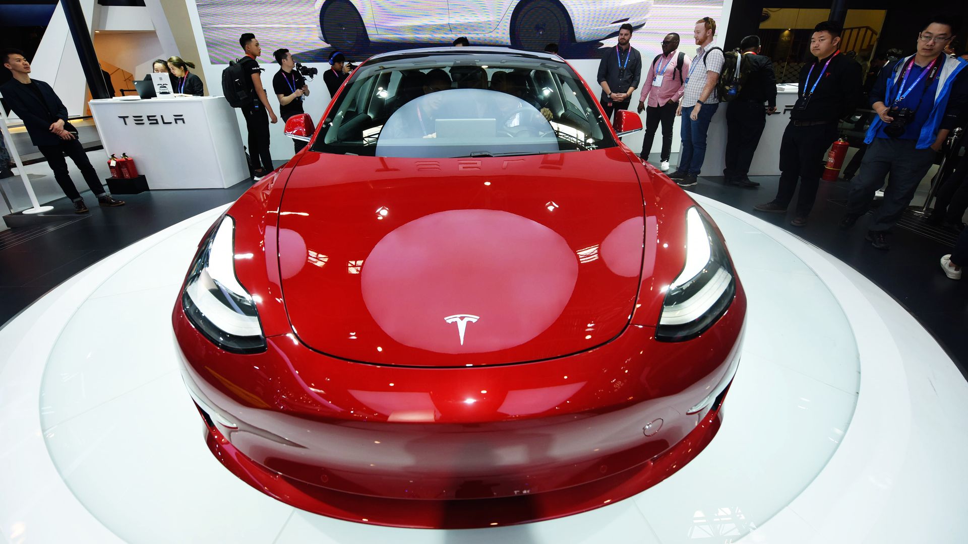 Tesla's earnings.