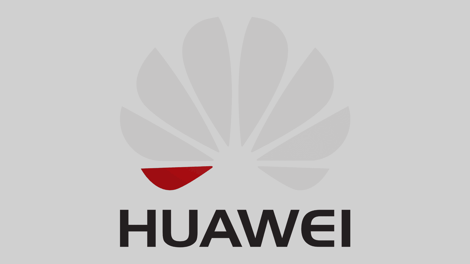 Illustration of Huawei logo that looks like it needs to be charged