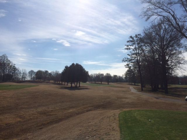 hole 6 dogleg left revolution golf charlotte