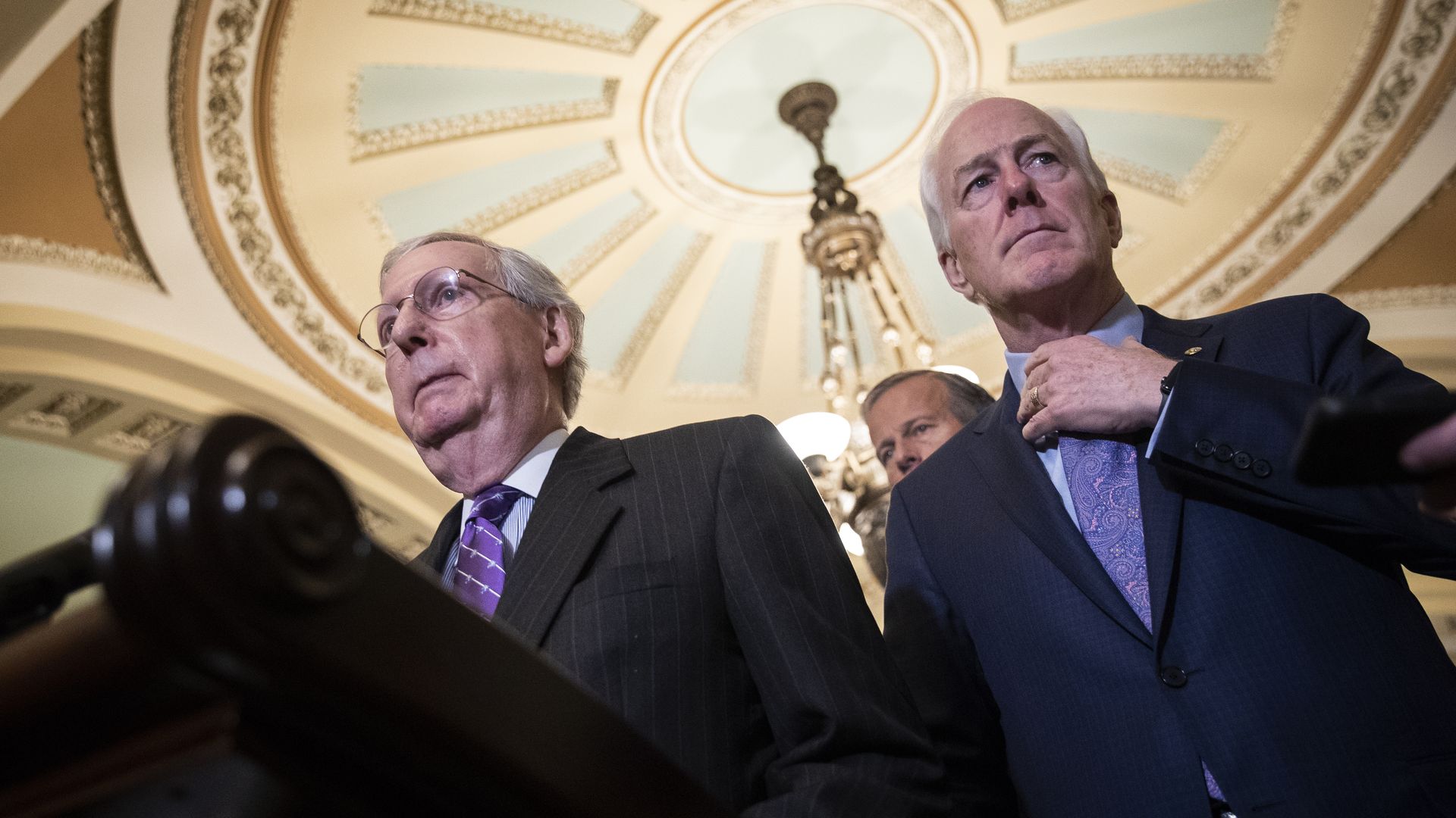 Picture of Mitch McConnell and John Cornyn
