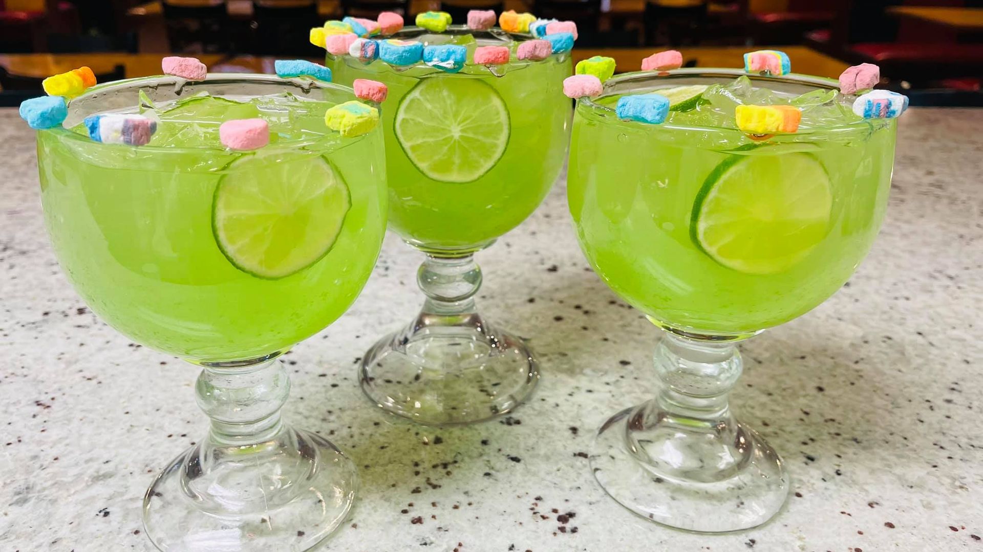 Lucky Charms margaritas