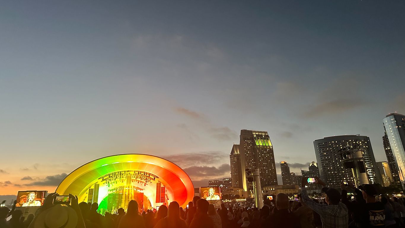 Trombone Shorty at the Rady Shell in downtown San Diego Axios San Diego