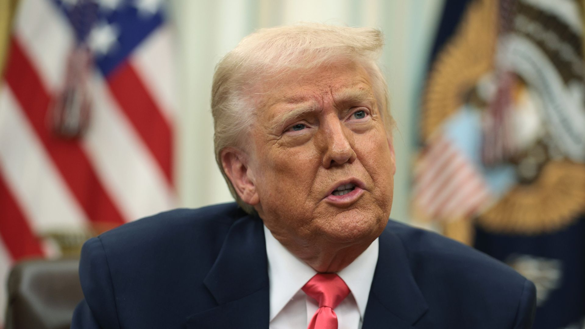 Time change Trump says "hard to get excited" about changing daylight
