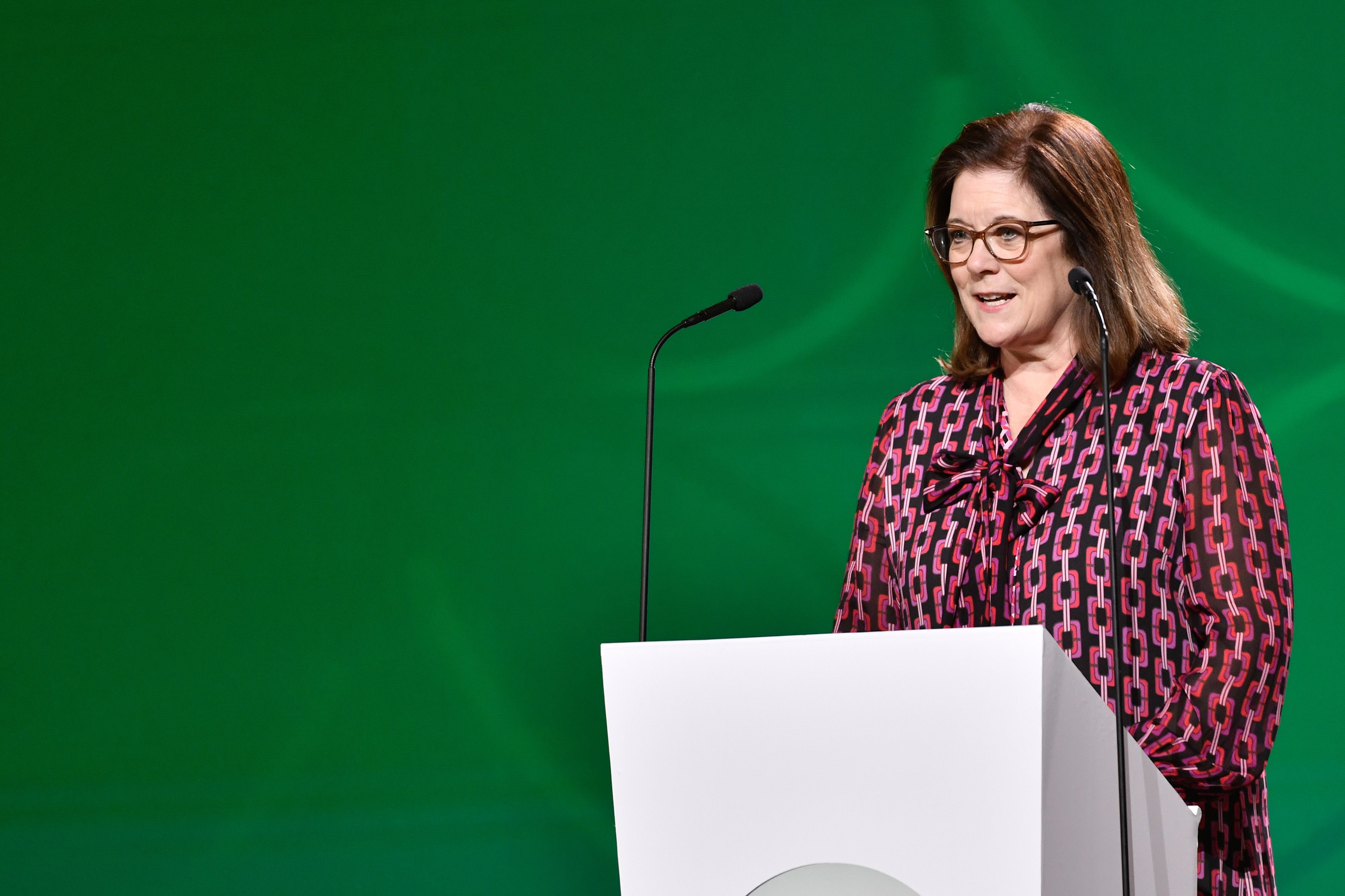 U.S. Chamber of Commerce president Suzanne P. Clark. Photo: Waldo Swiegers/Bloomberg via Getty Images