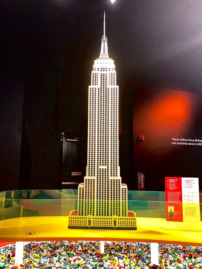 Discovery Place LEGO Empire State