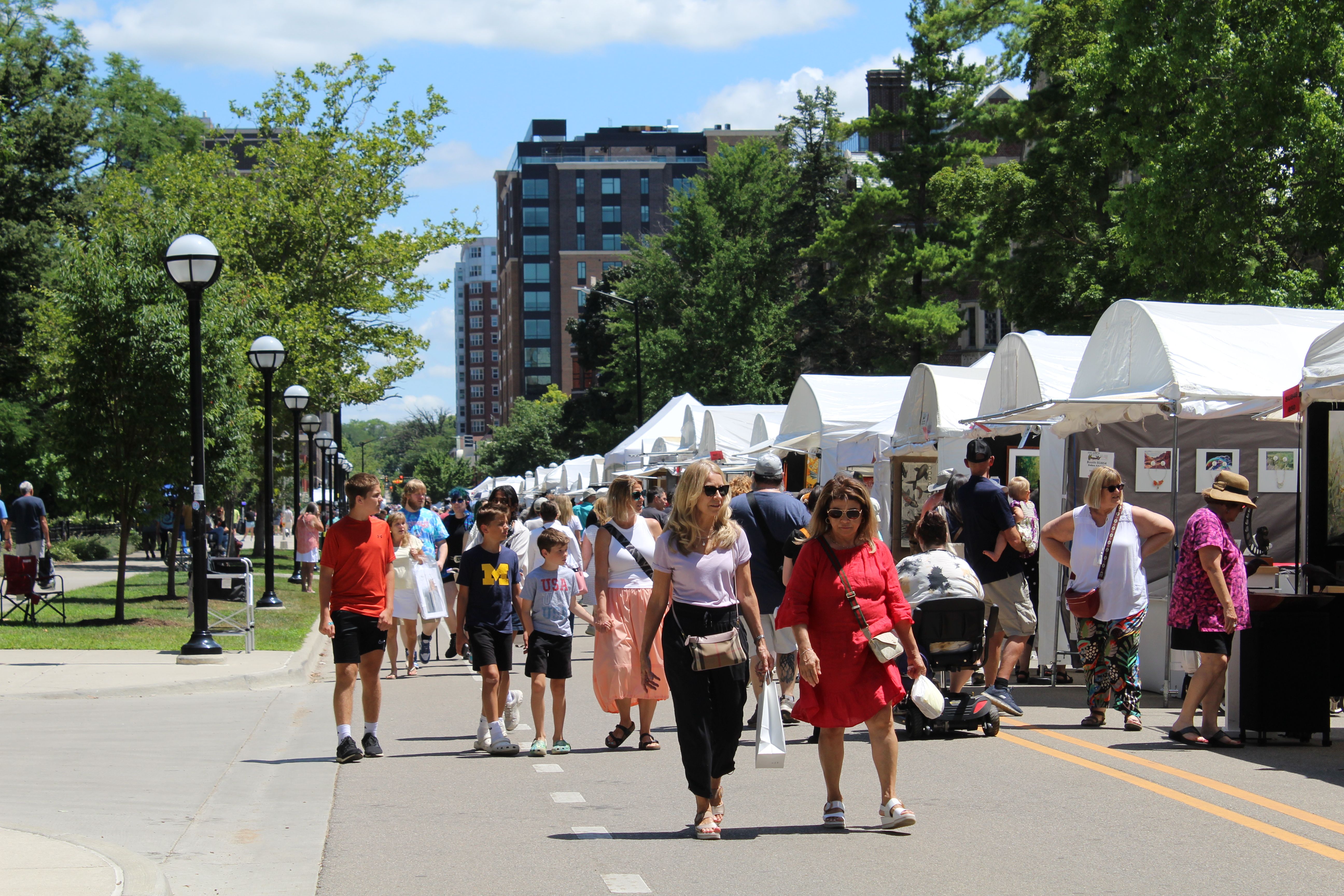 Last year's Ann Arbor Art Fair.