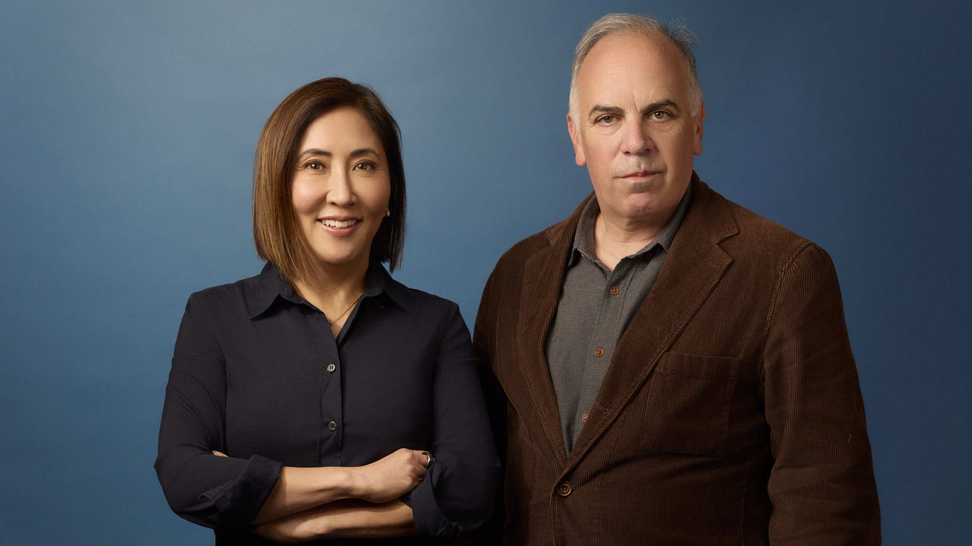 The Anker's Janice Min and Richard Rushfield; Photo credit: Austin Hargrave