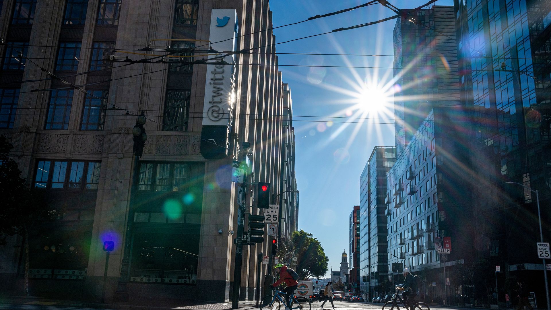 Twitter headquarters in San Francisco, California, US, on Tuesday, Nov, 29, 2022.