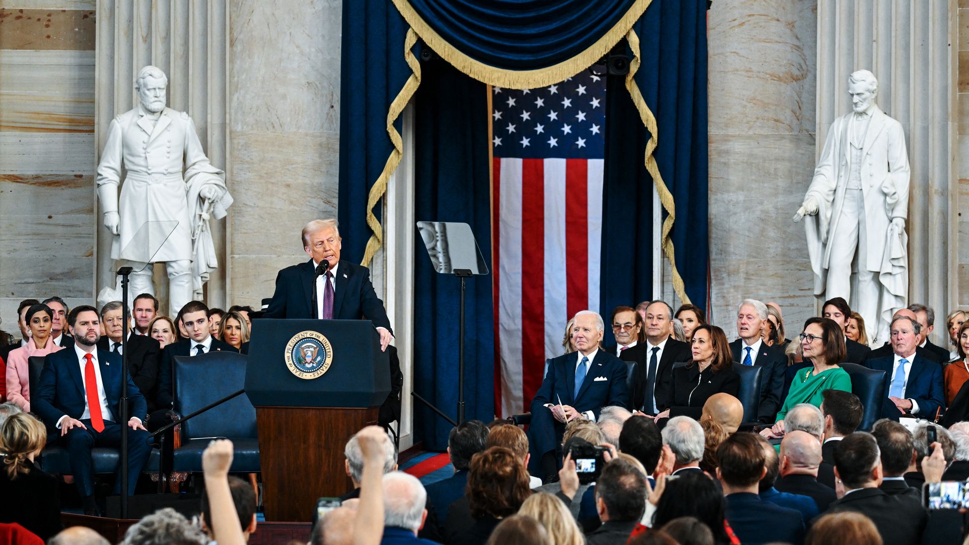 Trump inauguration speech 2025 Read the text of Trump's inaugural address