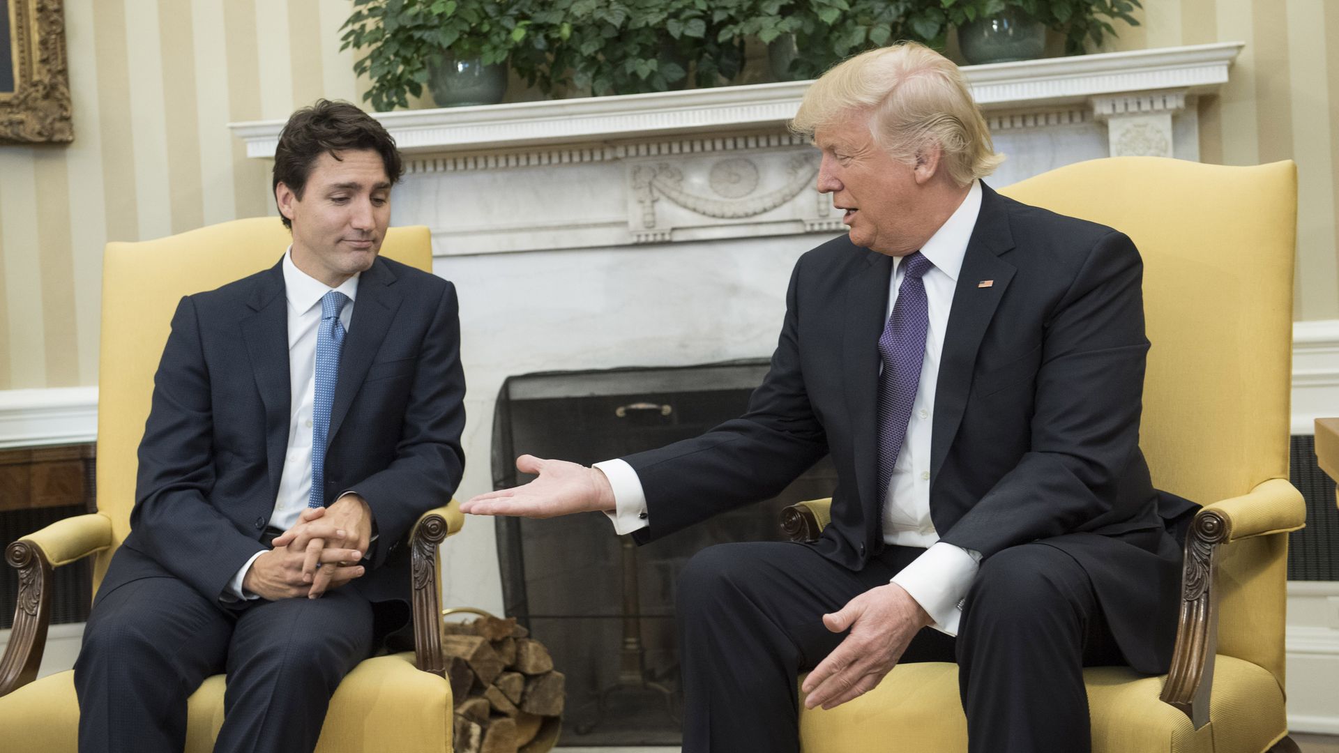 Trump, Trudeau