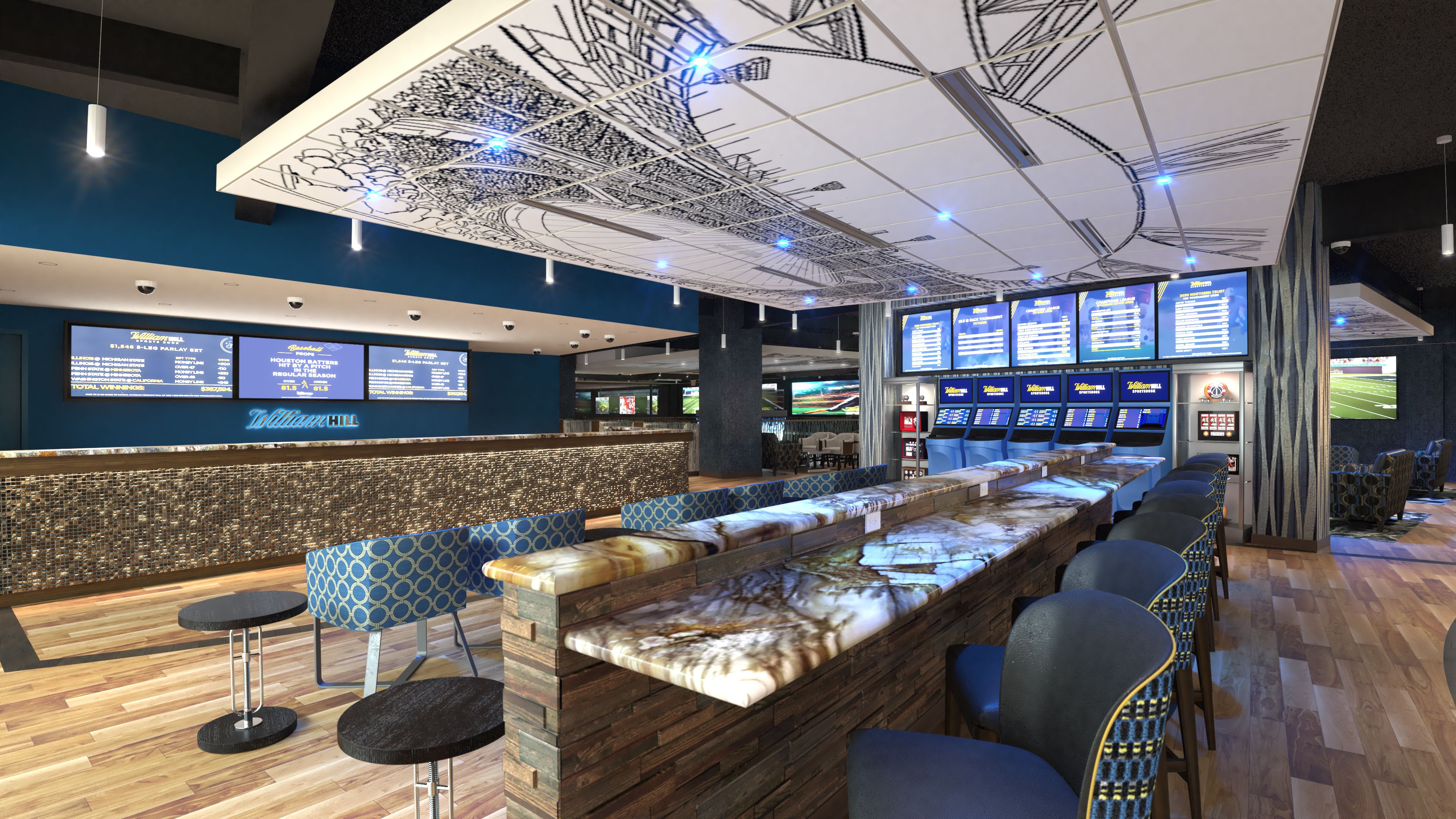 Sportsbook rendering