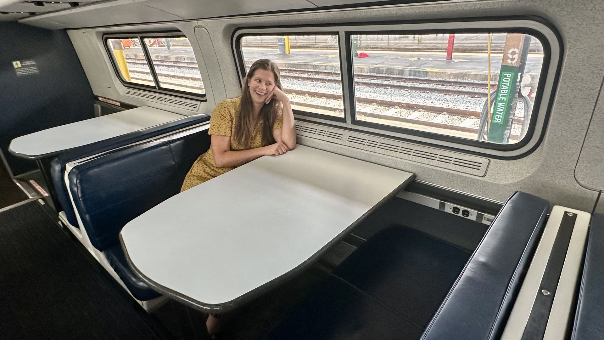 Photos: Inside the new Amtrak Mardi Gras train in New Orleans - Axios