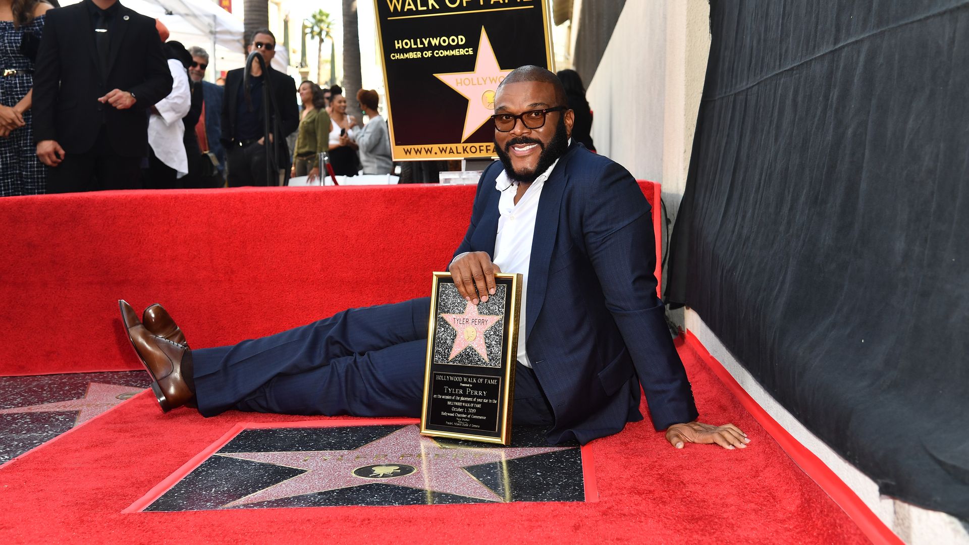 Tyler Perry was honored with a star on the Hollywood Walk of Fame in 2019. The New Orleans native will be added to the NOLA Walk of Fame too. Photo: Penske Media via Getty Images