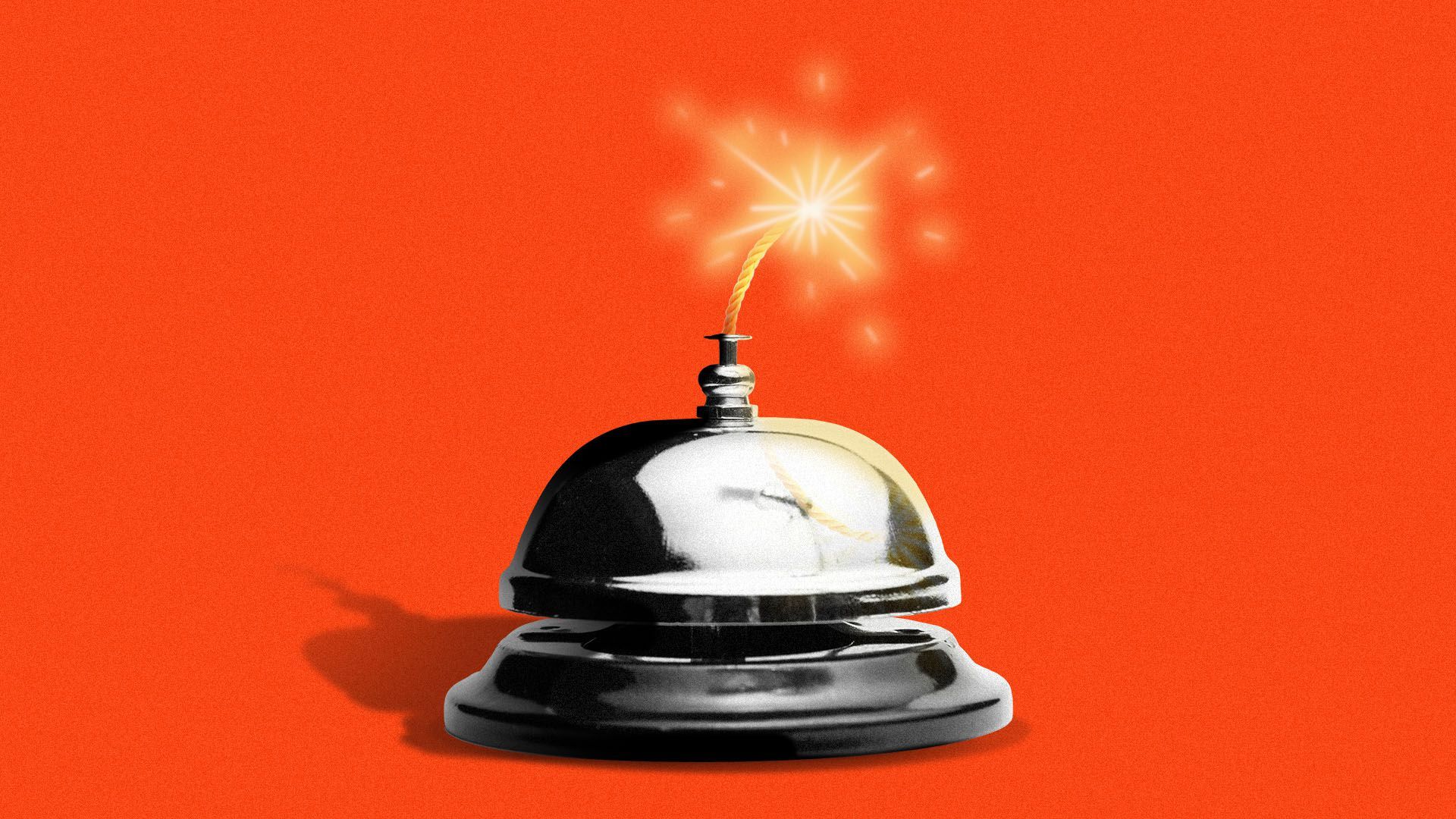 Illustration of a service bell with a fuse