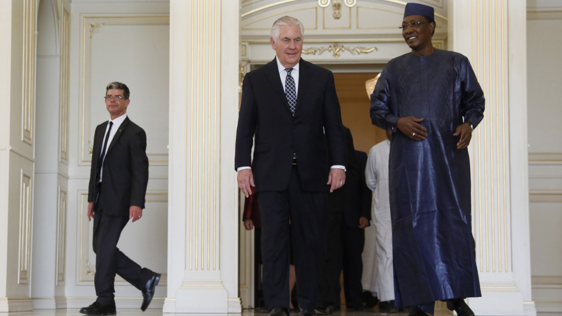 Rex Tillerson and president of Chad