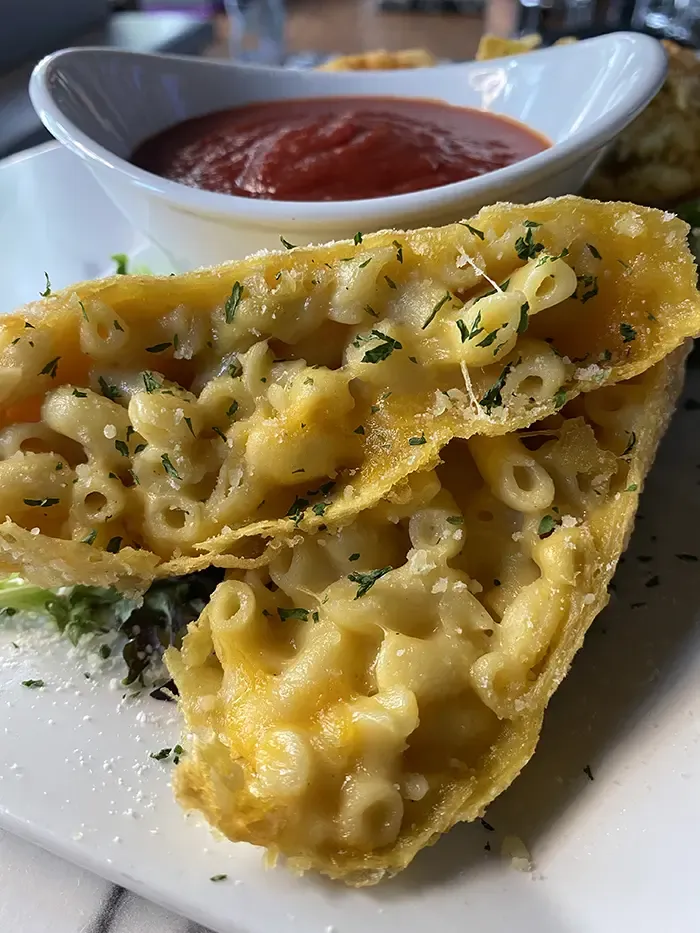 tattoos and booz, lounge, Charlotte, kristen williams, matt williams, hookah, Charlotte tattoo, Lobster Tails and Shrimp Tattooz and Booz, Mac and cheese egg rolls