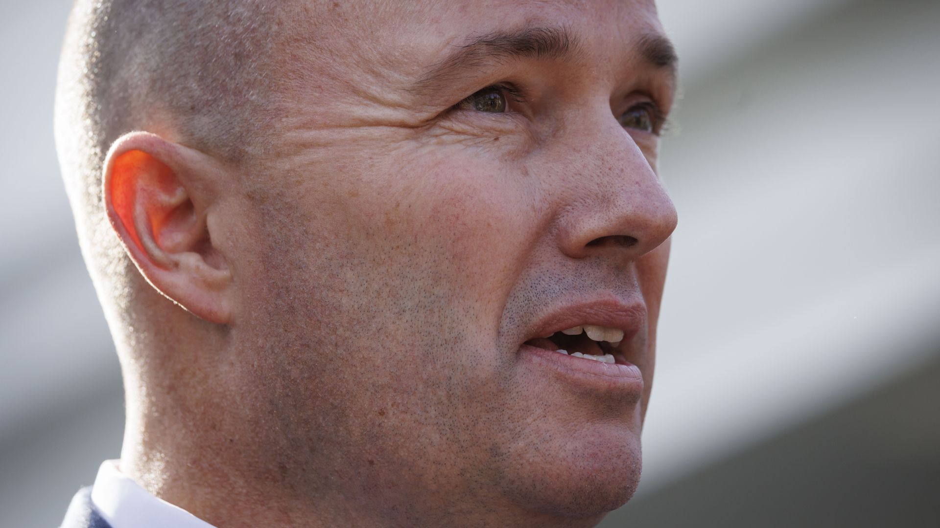 Spencer Cox looks ahead. 